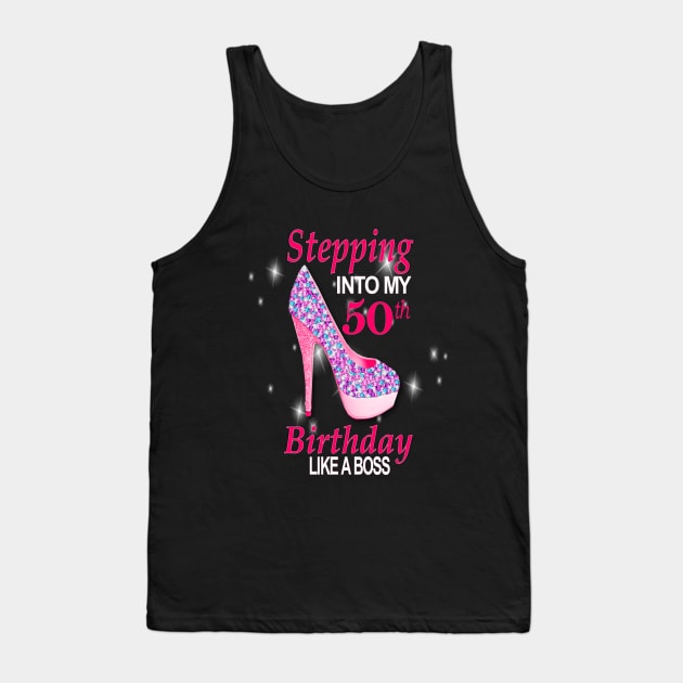 50th Birthday Tank Top by KC Morcom aka KCM Gems n Bling aka KCM Inspirations